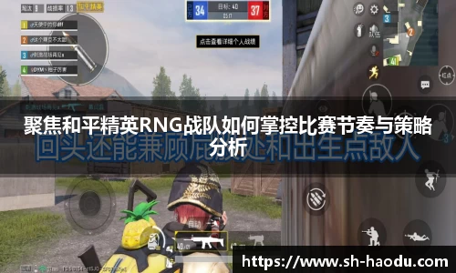 聚焦和平精英RNG战队如何掌控比赛节奏与策略分析